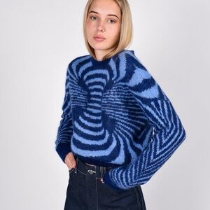 Paloma Wool Matrix Sweater in Blue